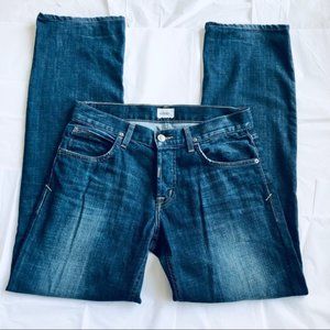 Hudson Button Fly High-waist Straight Leg size 30